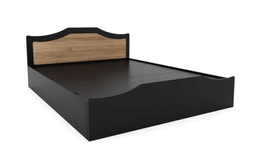 Nilkamal Willy Engineered Wood Queen Bed with Box Storage (Color - New Wenge/Sonama Oak, Delivery Condition - Knock Down) - Image 3